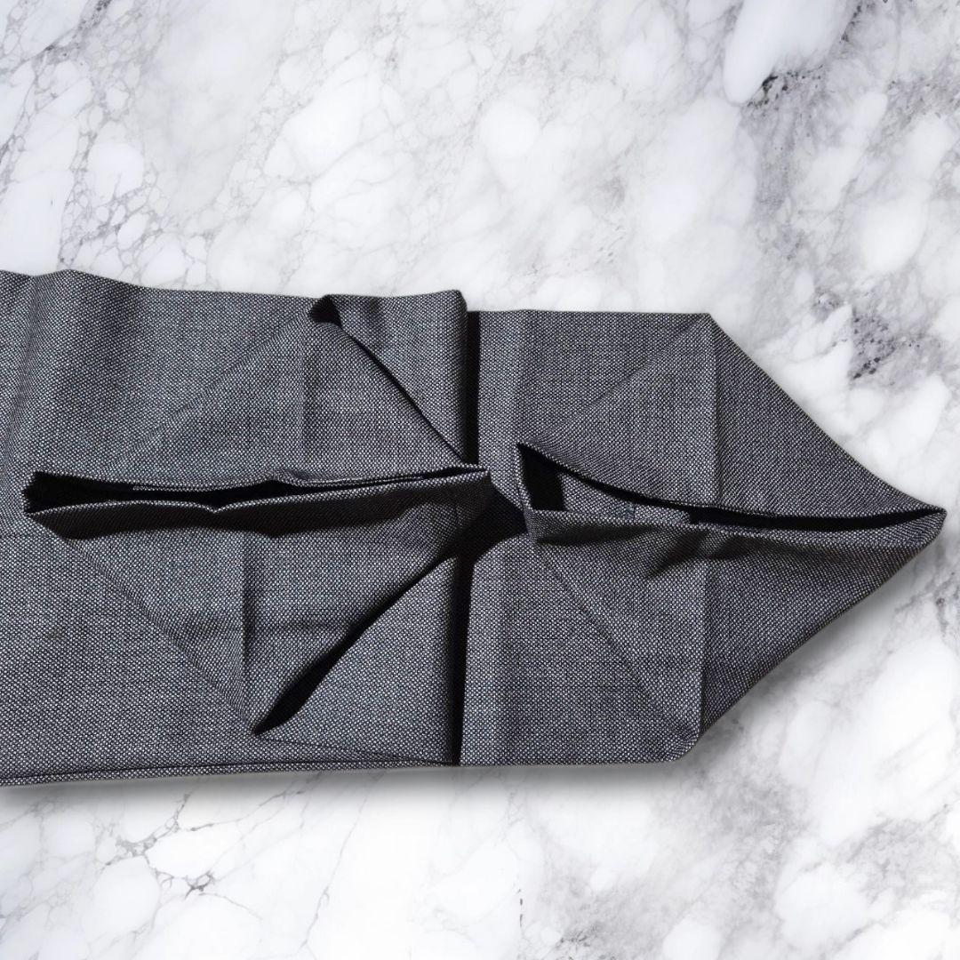 Burberry'sグレー ダブルブレストスーツ ウール混紡 AB5 M〜L