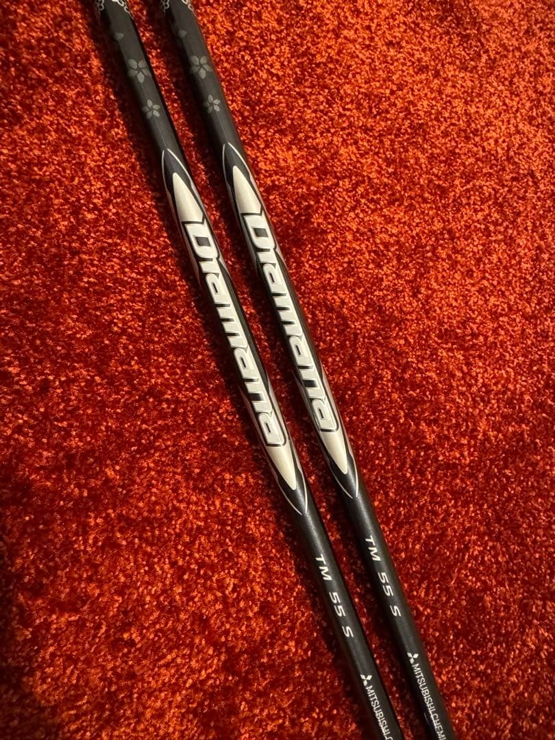 Qi35 Tour 純正Diamana TM55 (S) 3W＆5W用 2本