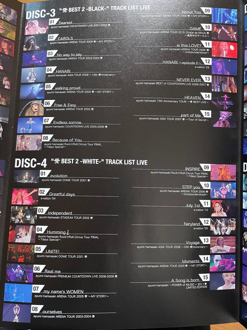 浜崎あゆみ BEST LIVE BOX 初回限定盤 TA限定