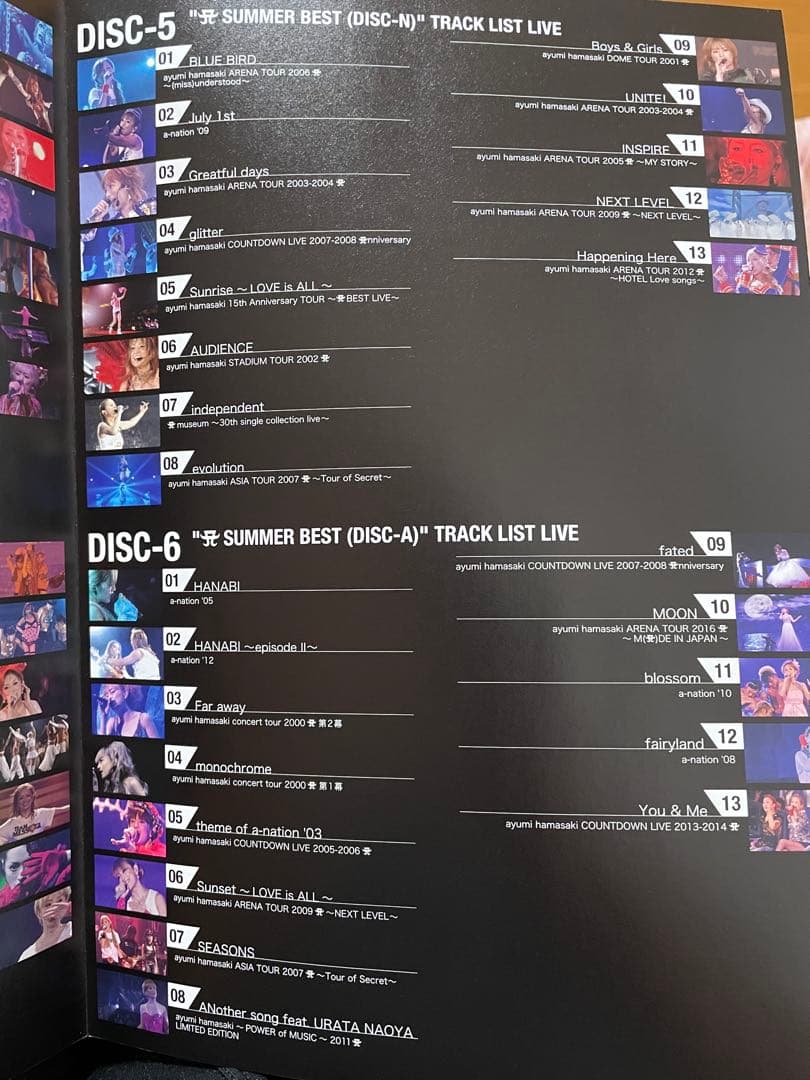 浜崎あゆみ BEST LIVE BOX 初回限定盤 TA限定