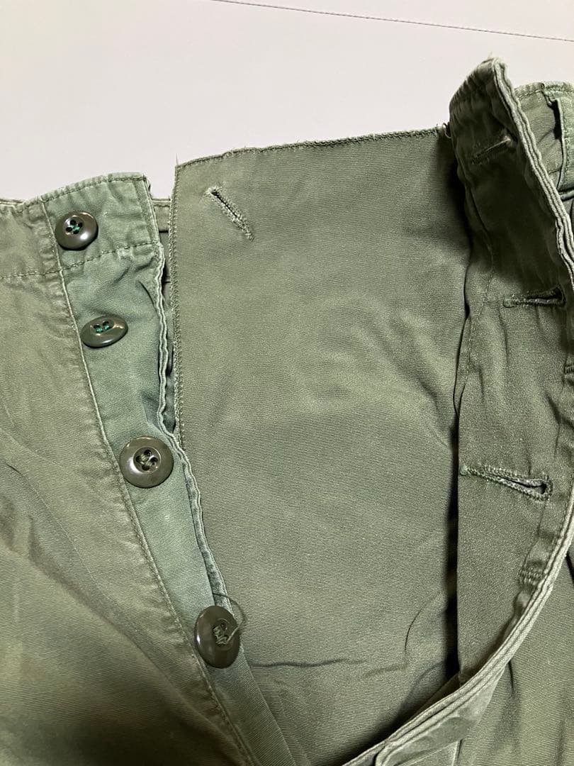 難あり ジャングルファティーグパンツ1st 60年代 米軍