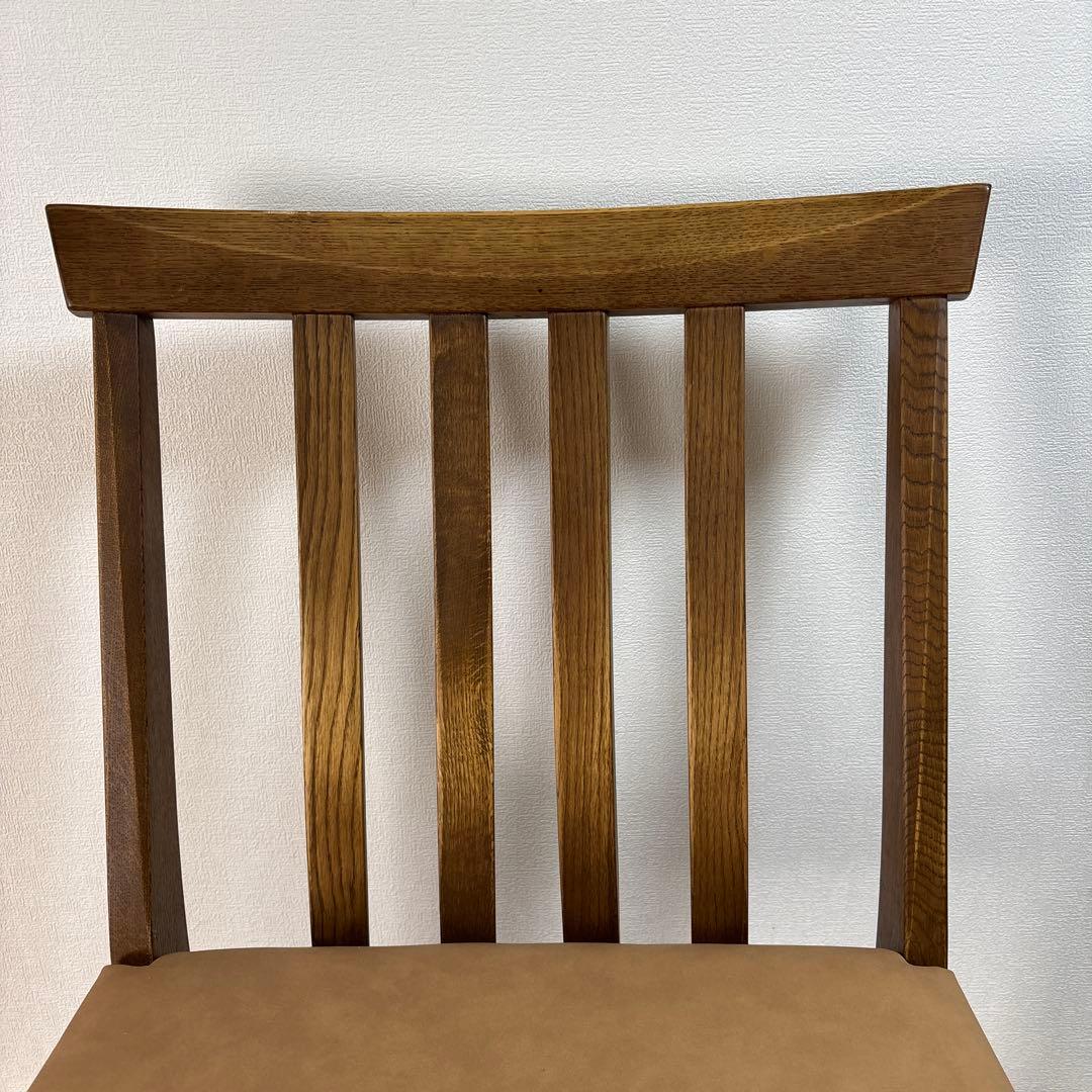 イバタインテリア　ダイニングチェア 飛騨の家具 飛騨古川　日本製 和風　レザー