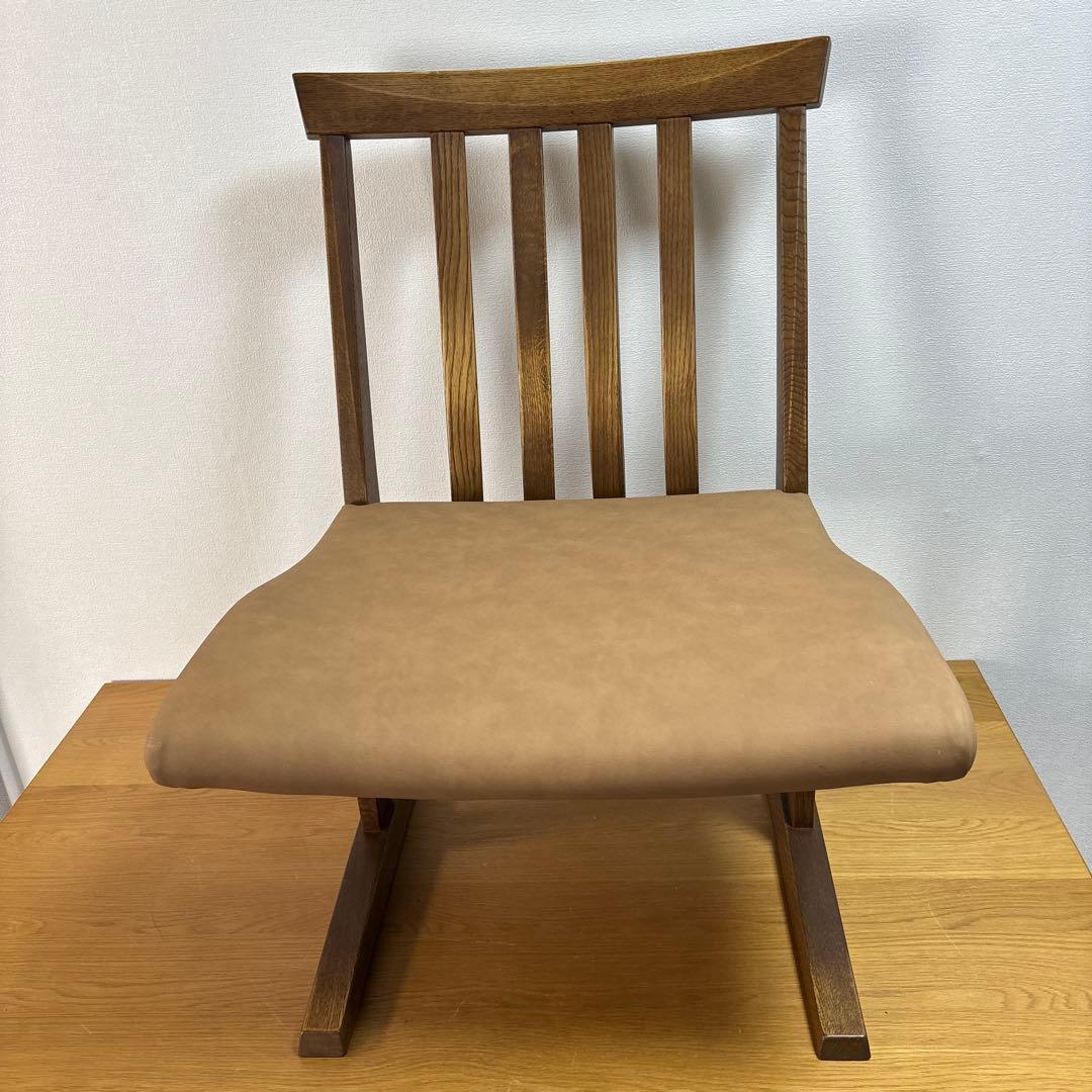 イバタインテリア　ダイニングチェア 飛騨の家具 飛騨古川　日本製 和風　レザー