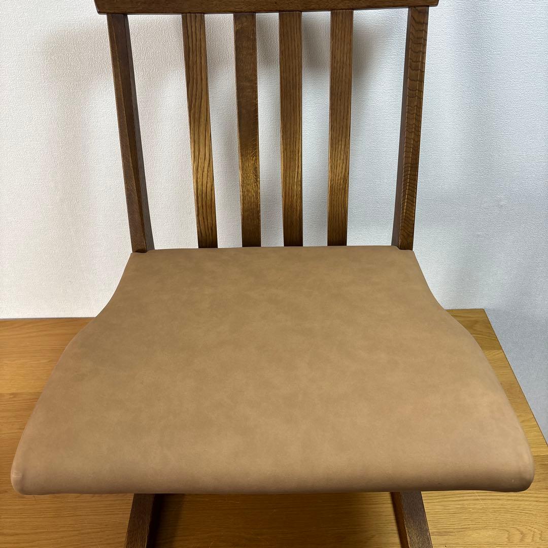 イバタインテリア　ダイニングチェア 飛騨の家具 飛騨古川　日本製 和風　レザー