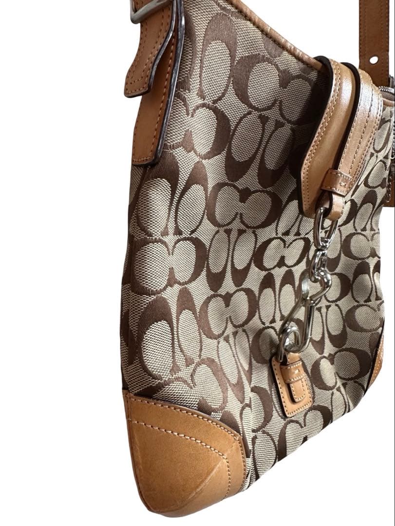 COACH コーチ シグネチャー ショルダーバッグ 長財布 セット ブラウン