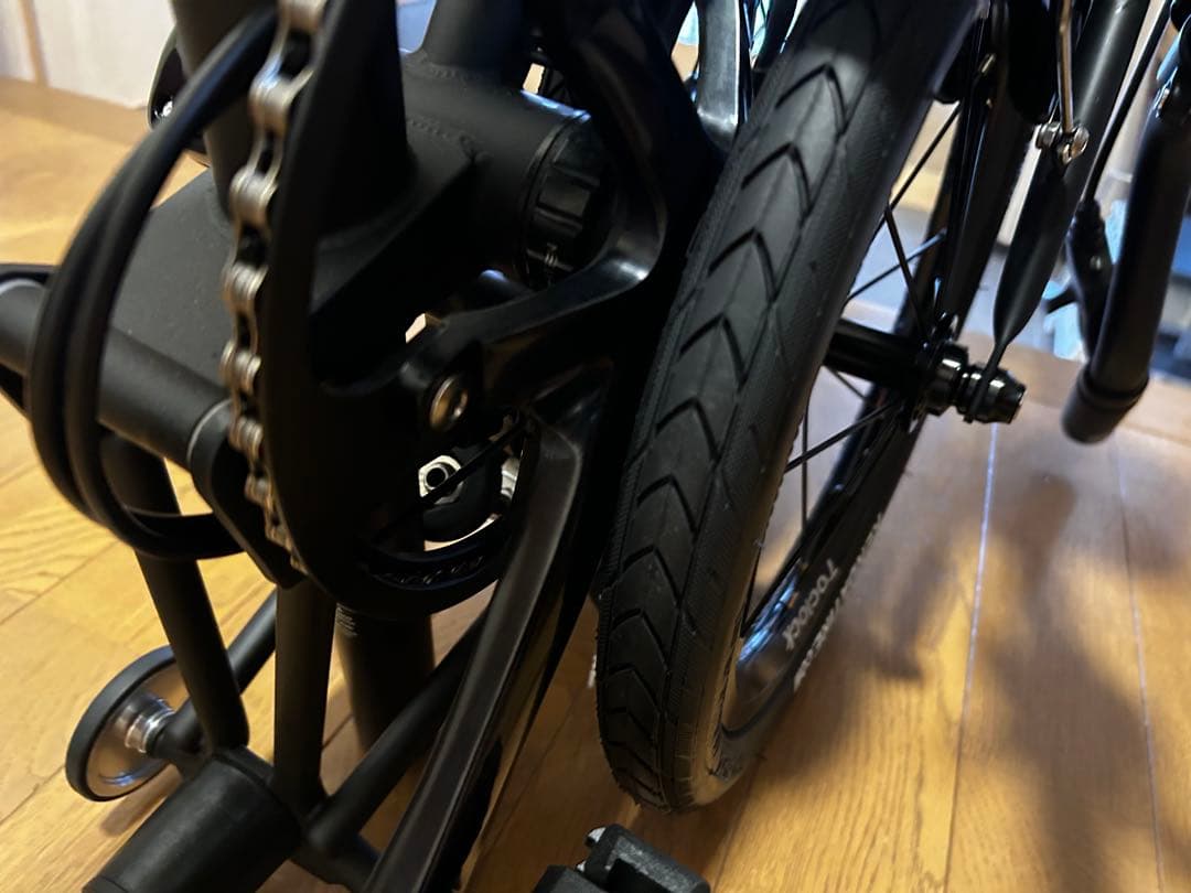 14インチ折り畳み自転車　MINT BOB3-14K　BROMPTON風