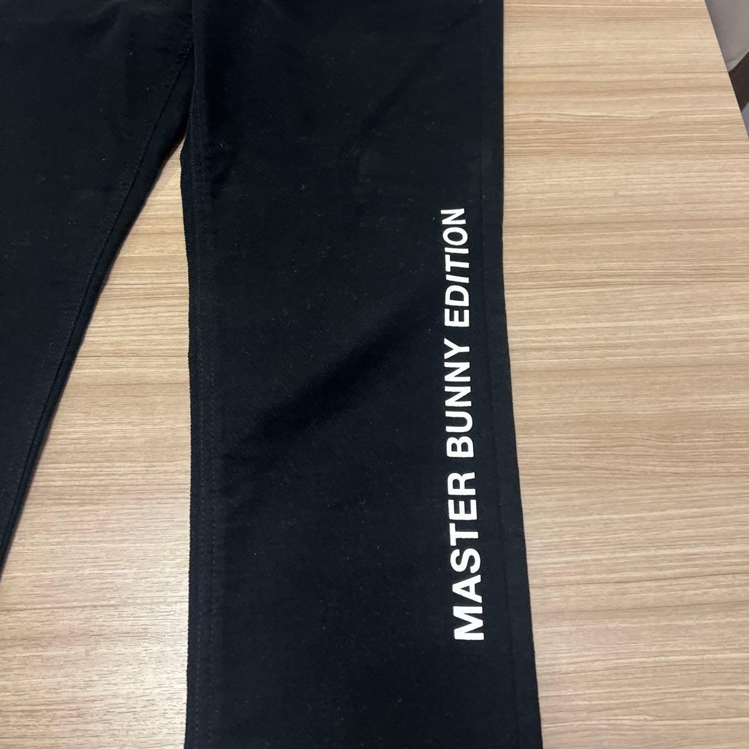 美品　マスターバニーエディション ゴルフ レディース パンツ 黒