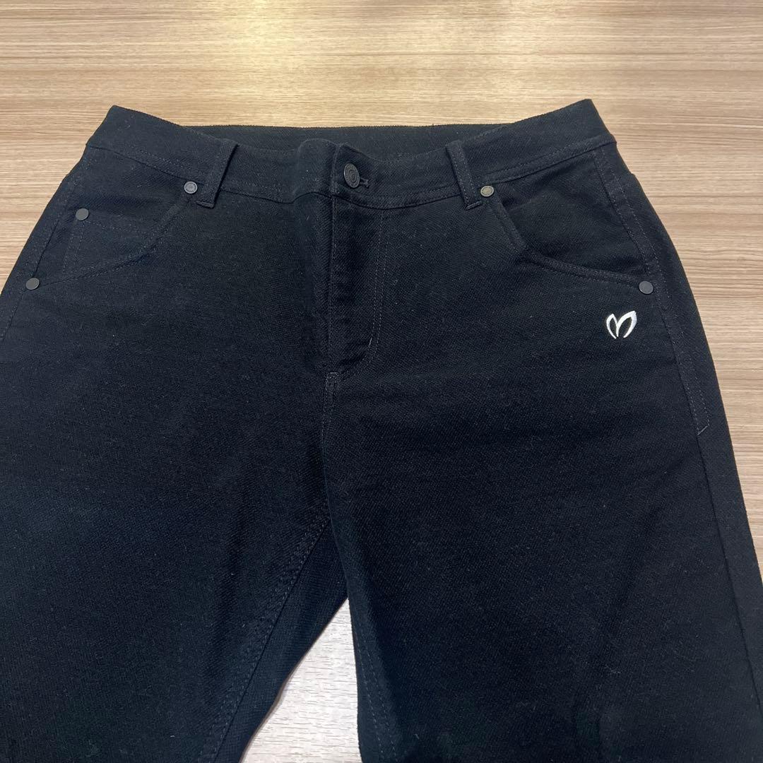 美品　マスターバニーエディション ゴルフ レディース パンツ 黒