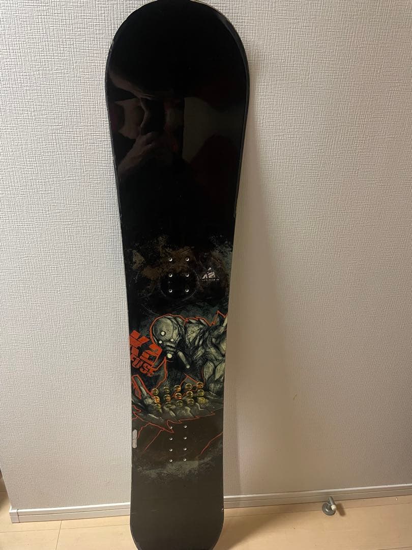 k2 FUSE 155cm スノーボード　板　ブラック