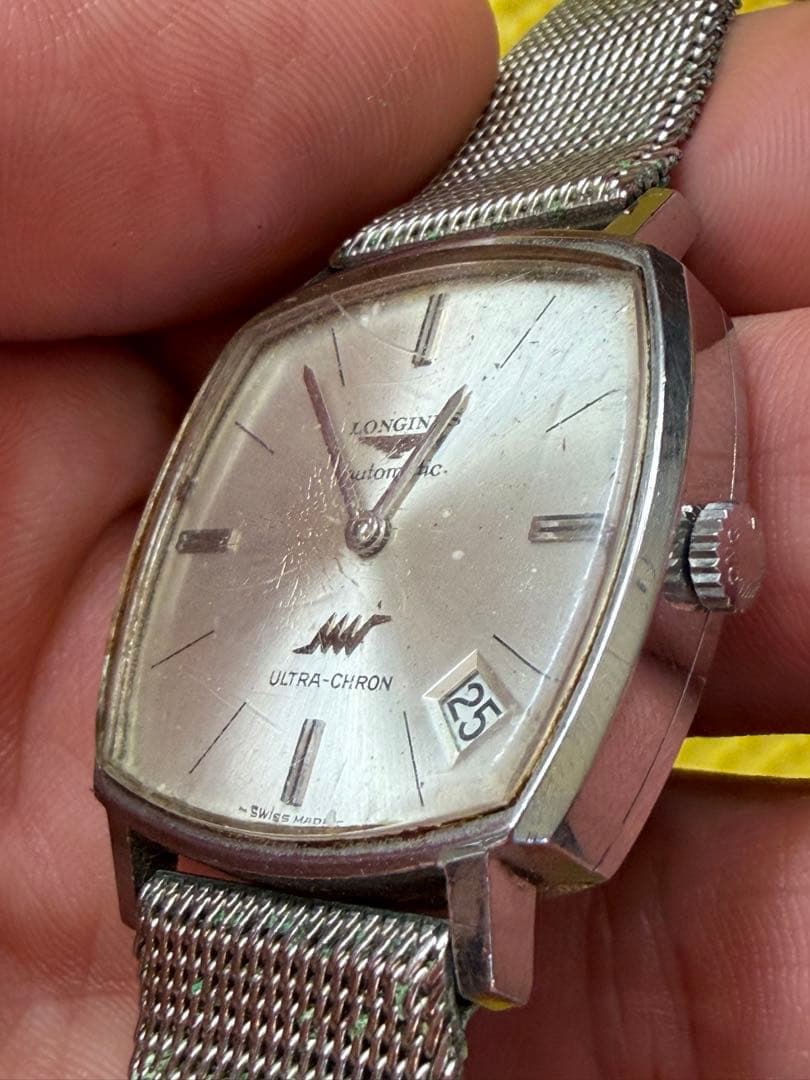 LONGINES automatic ULTRA-CHRON機械式メンズ 腕時計