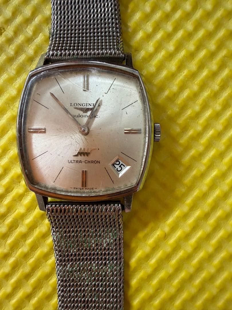 LONGINES automatic ULTRA-CHRON機械式メンズ 腕時計