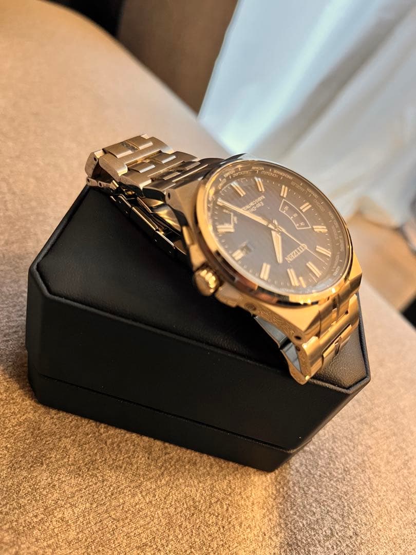 CITIZEN エコドライブ 時計 金属ベルト