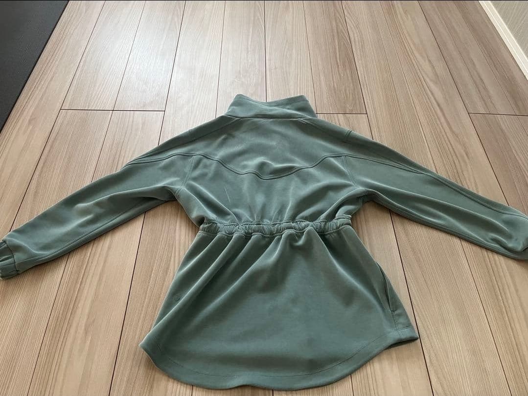 a*様 サイズ6 薄グリーンルルレモンジャージ素材ジャケット