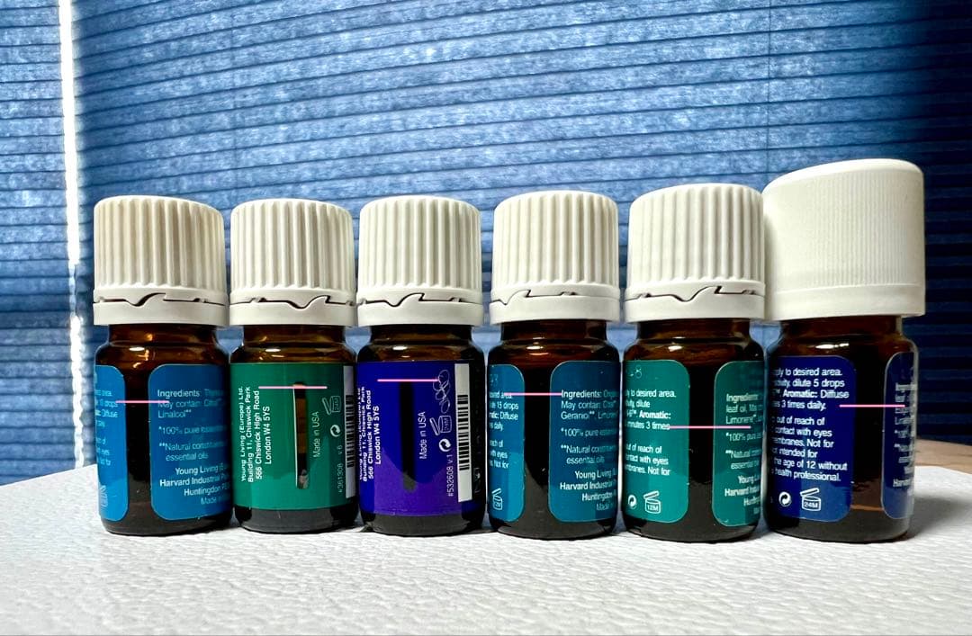 ヤングリビング　レインドロップテクニック　Raindrop Technique