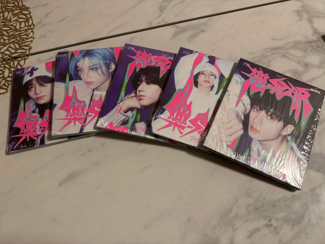 stray kids 樂-STAR アルバム 新品未開封 55枚