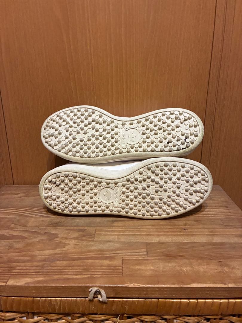 adidas スタンスミス ホワイト スパイクレスゴルフシューズ 26.5cm