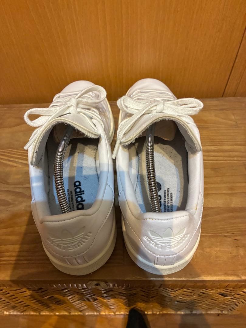 adidas スタンスミス ホワイト スパイクレスゴルフシューズ 26.5cm
