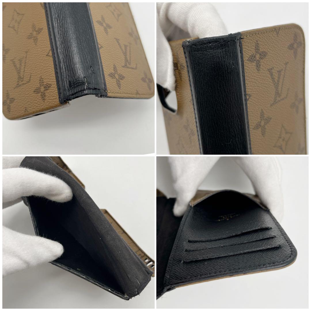 ルイヴィトン iPhone14Pro フォリオ ケース モノグラムリバース