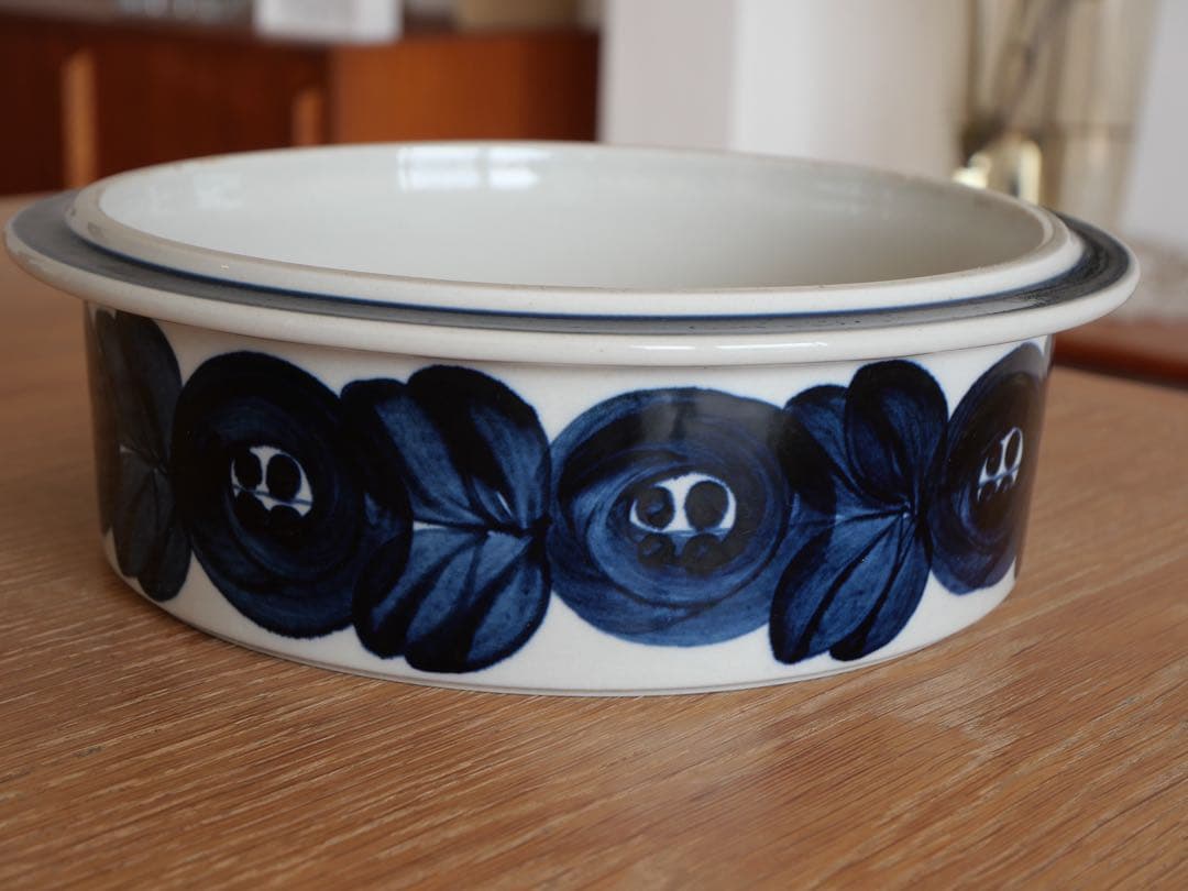 アラビア　アネモネ　キャセロール　特大サイズ