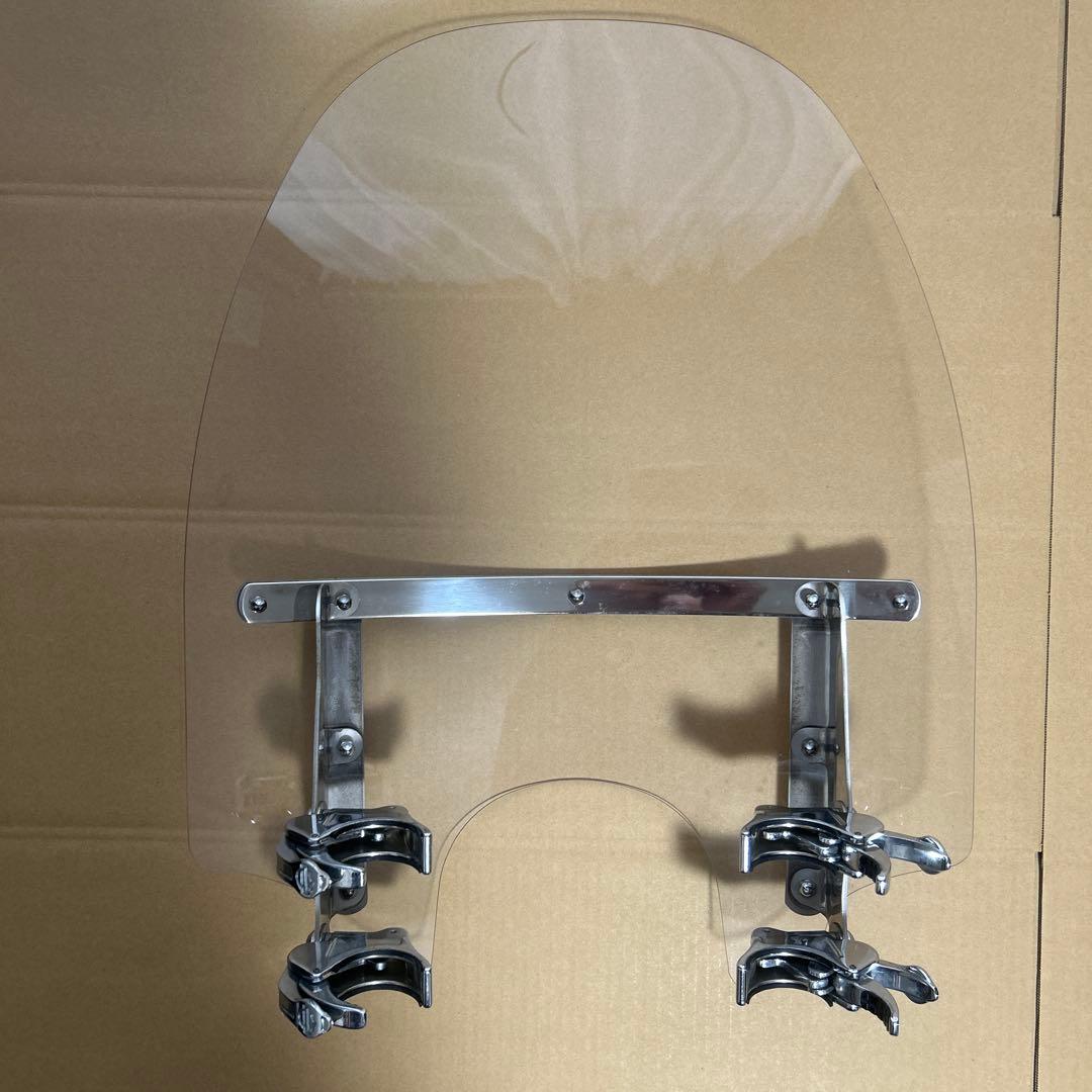 ハーレー FXDBストリートボブ 純正 ウインドシールド デタッチャブル