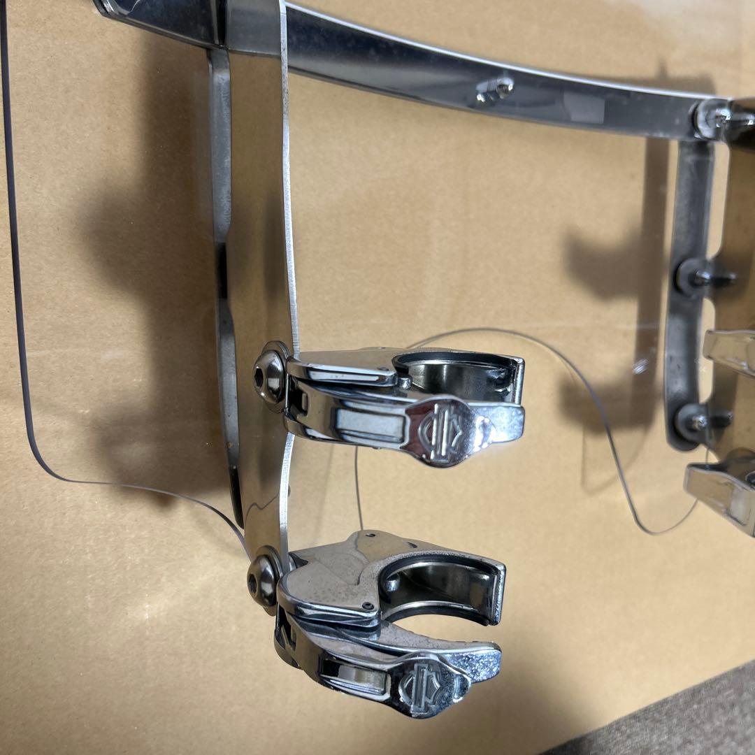 ハーレー FXDBストリートボブ 純正 ウインドシールド デタッチャブル