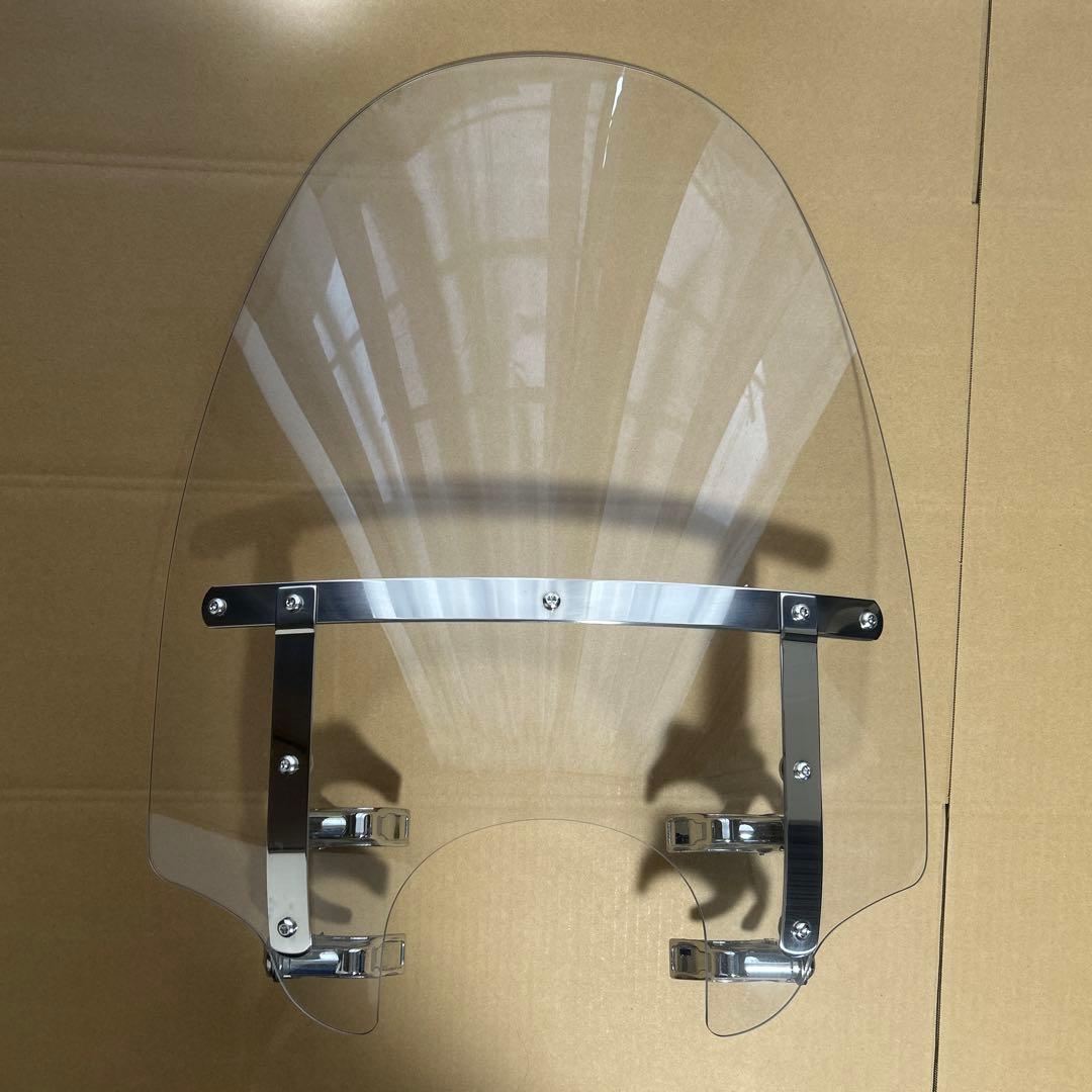 ハーレー FXDBストリートボブ 純正 ウインドシールド デタッチャブル