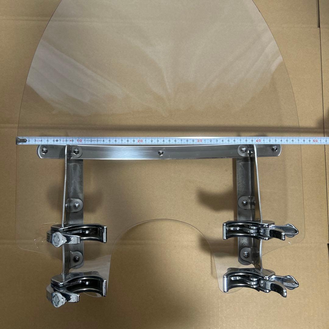 ハーレー FXDBストリートボブ 純正 ウインドシールド デタッチャブル