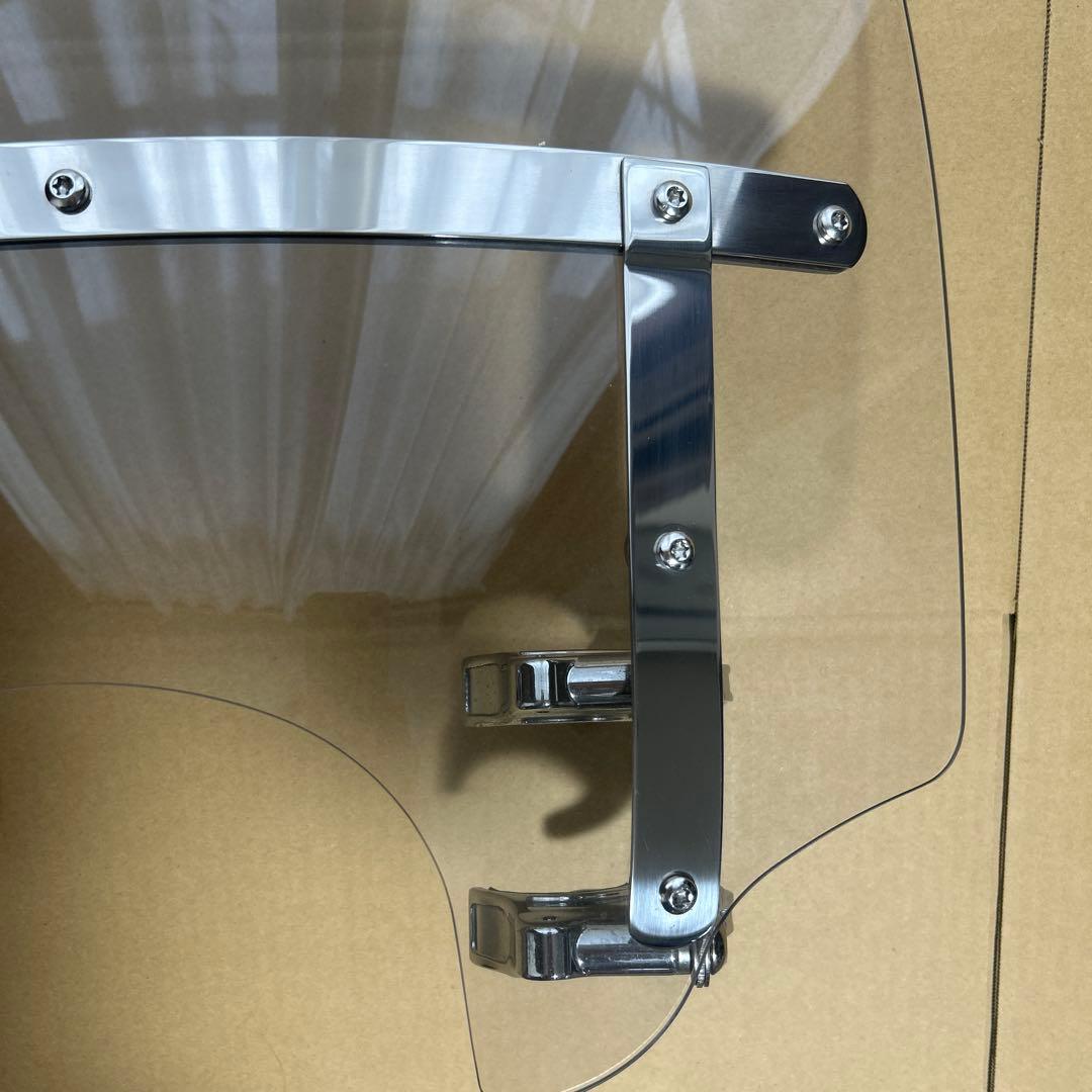 ハーレー FXDBストリートボブ 純正 ウインドシールド デタッチャブル