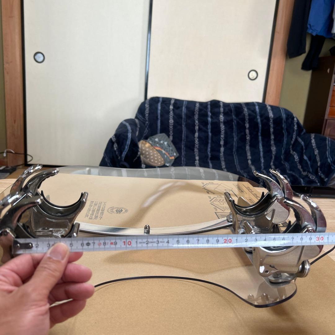 ハーレー FXDBストリートボブ 純正 ウインドシールド デタッチャブル