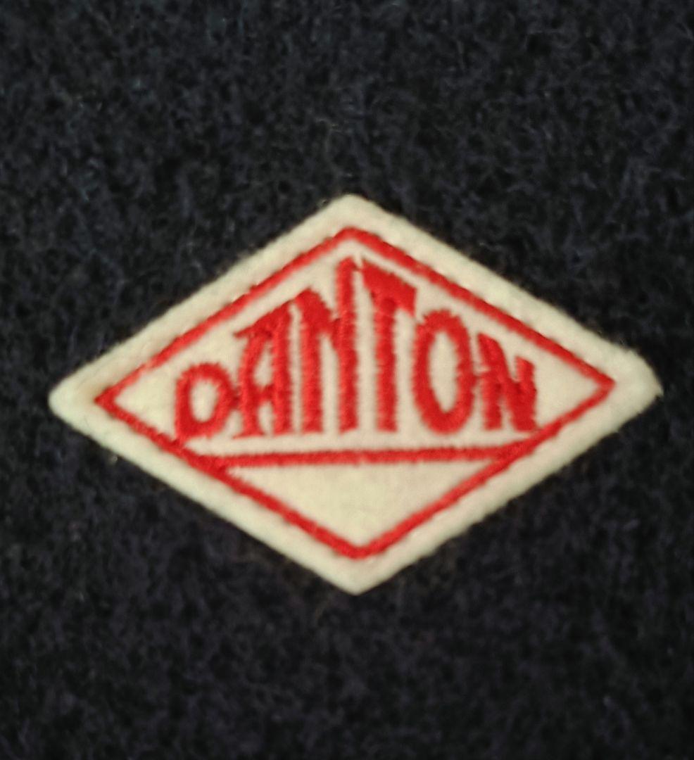 ダントン⭐️DANTON⭐️ウールモッサ⭐️ノーカラー⭐️ネイビー⭐️40