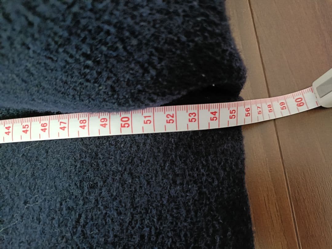 ダントン⭐️DANTON⭐️ウールモッサ⭐️ノーカラー⭐️ネイビー⭐️40