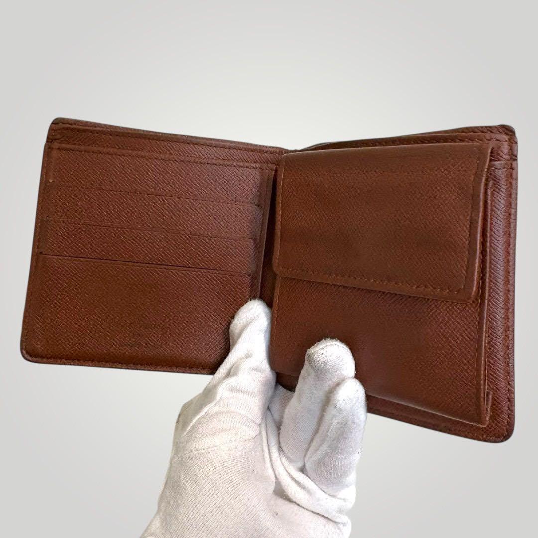 美品‼️ルイヴィトン 財布 ポルトフォイユ マルコ モノグラム 二つ折り財布