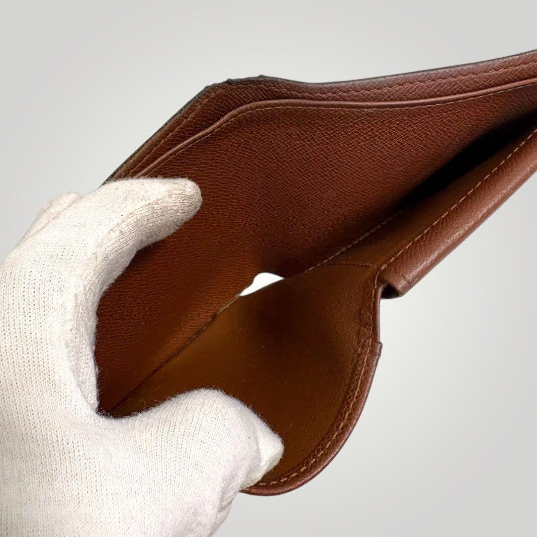 美品‼️ルイヴィトン 財布 ポルトフォイユ マルコ モノグラム 二つ折り財布