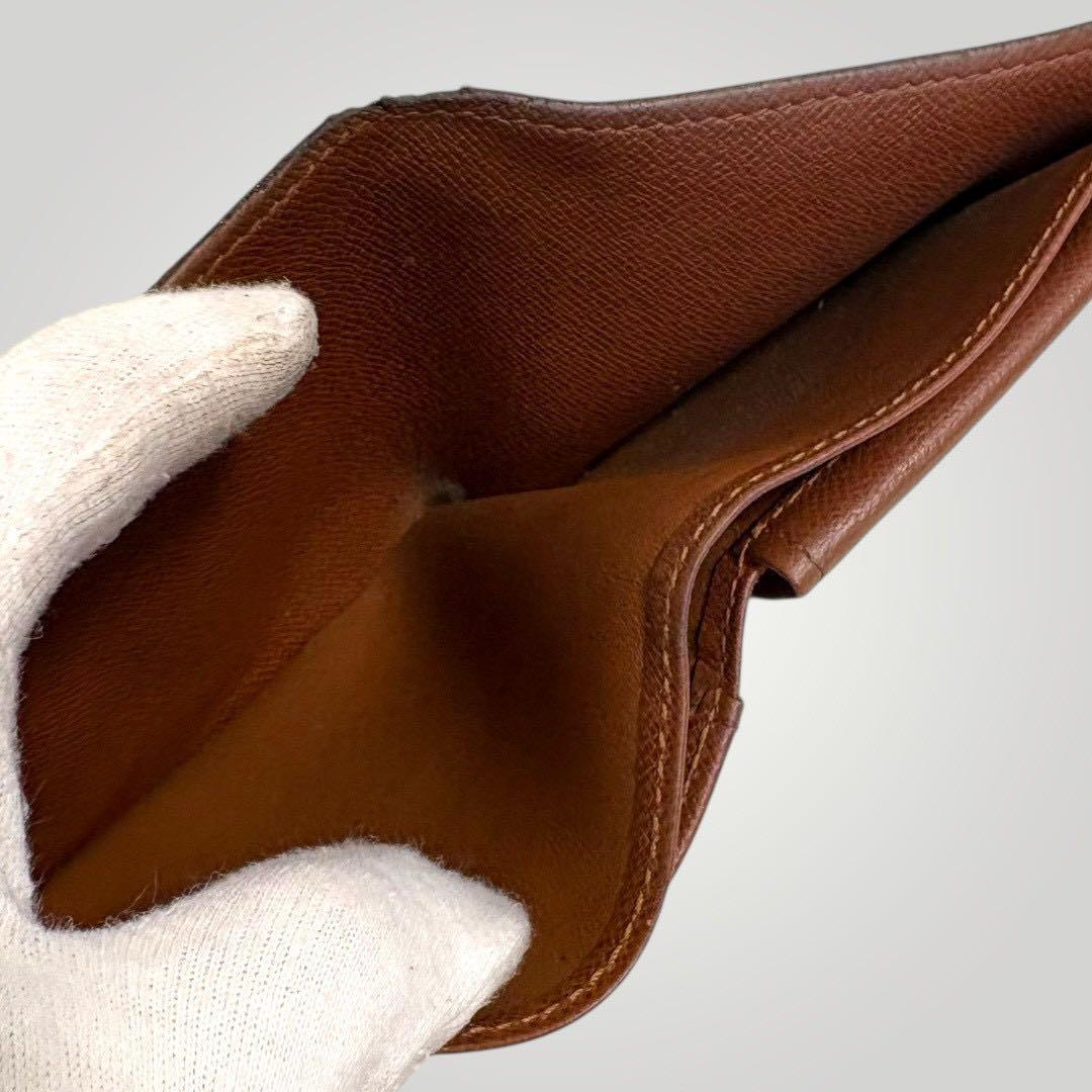 美品‼️ルイヴィトン 財布 ポルトフォイユ マルコ モノグラム 二つ折り財布