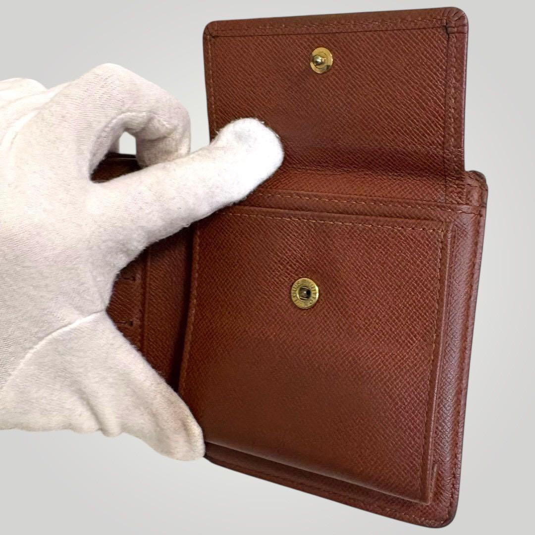 美品‼️ルイヴィトン 財布 ポルトフォイユ マルコ モノグラム 二つ折り財布