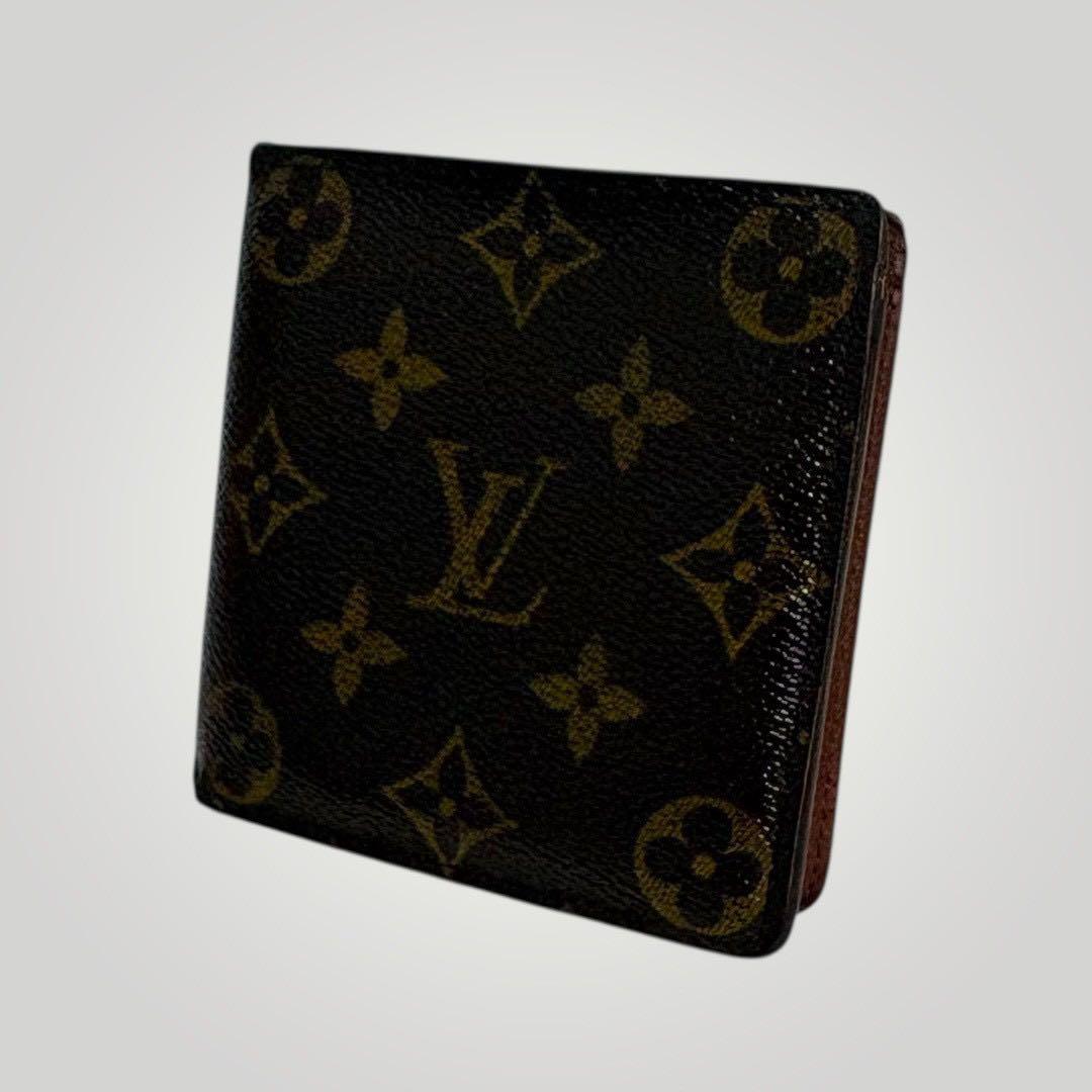 美品‼️ルイヴィトン 財布 ポルトフォイユ マルコ モノグラム 二つ折り財布