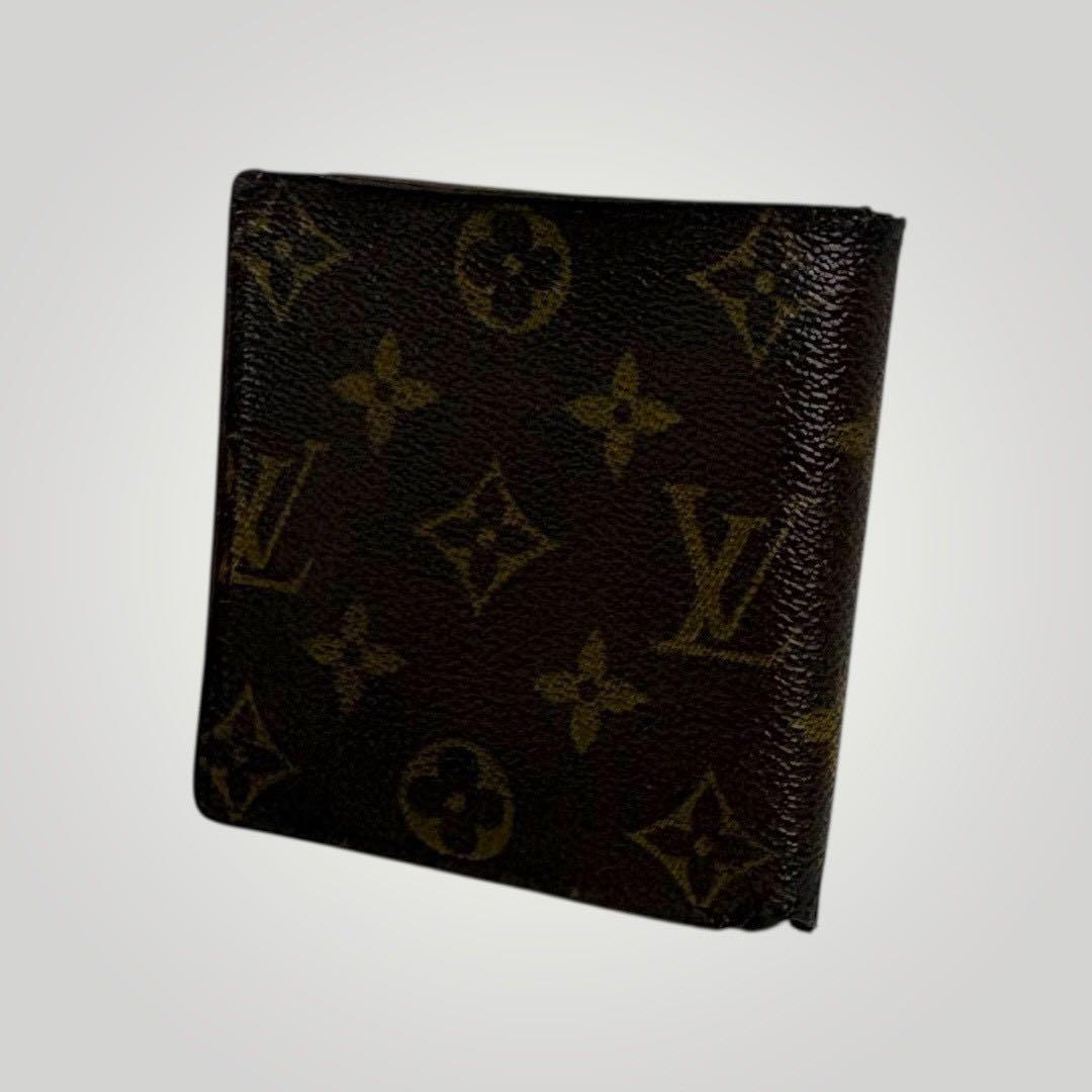美品‼️ルイヴィトン 財布 ポルトフォイユ マルコ モノグラム 二つ折り財布