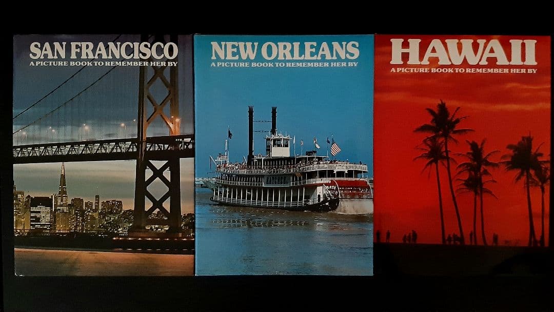 70年代旅行ガイドブック／ヨーロッパ・アメリカ19冊オールカラー写真集（英語版）