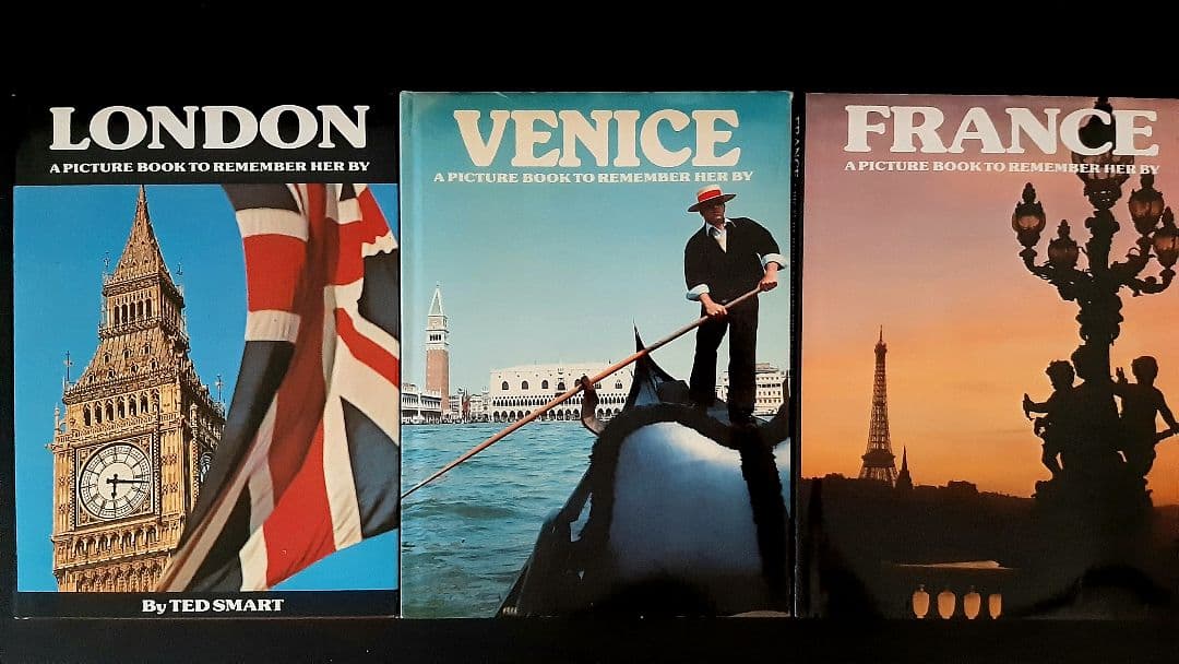 70年代旅行ガイドブック／ヨーロッパ・アメリカ19冊オールカラー写真集（英語版）