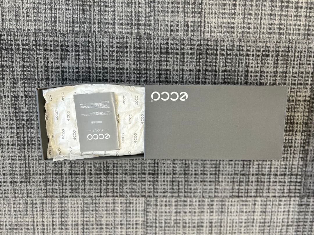 ECCO ゴルフシューズ ホワイト/ネイビー