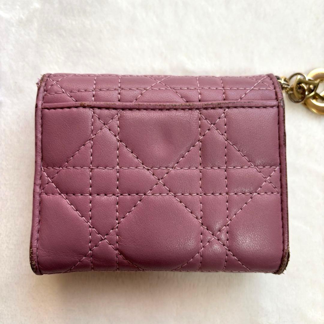 Dior 財布 ローズピンク