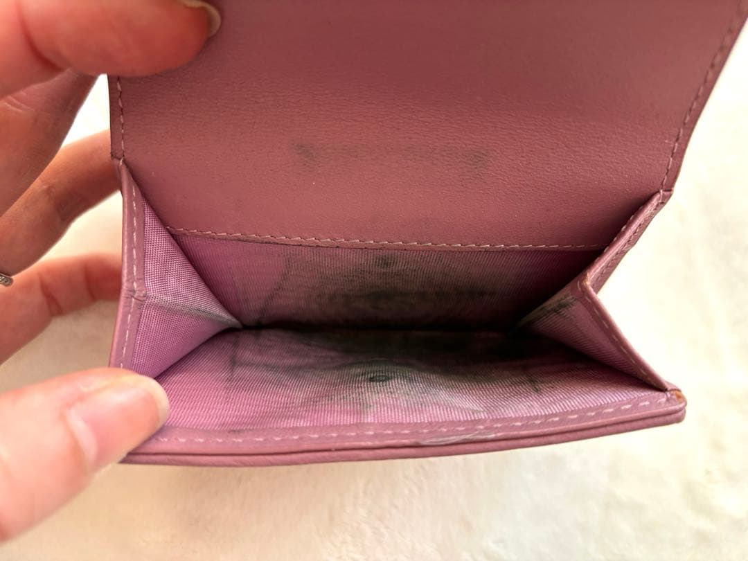 Dior 財布 ローズピンク