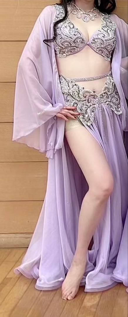 ＊ベリーダンス＊ラベンダー美品