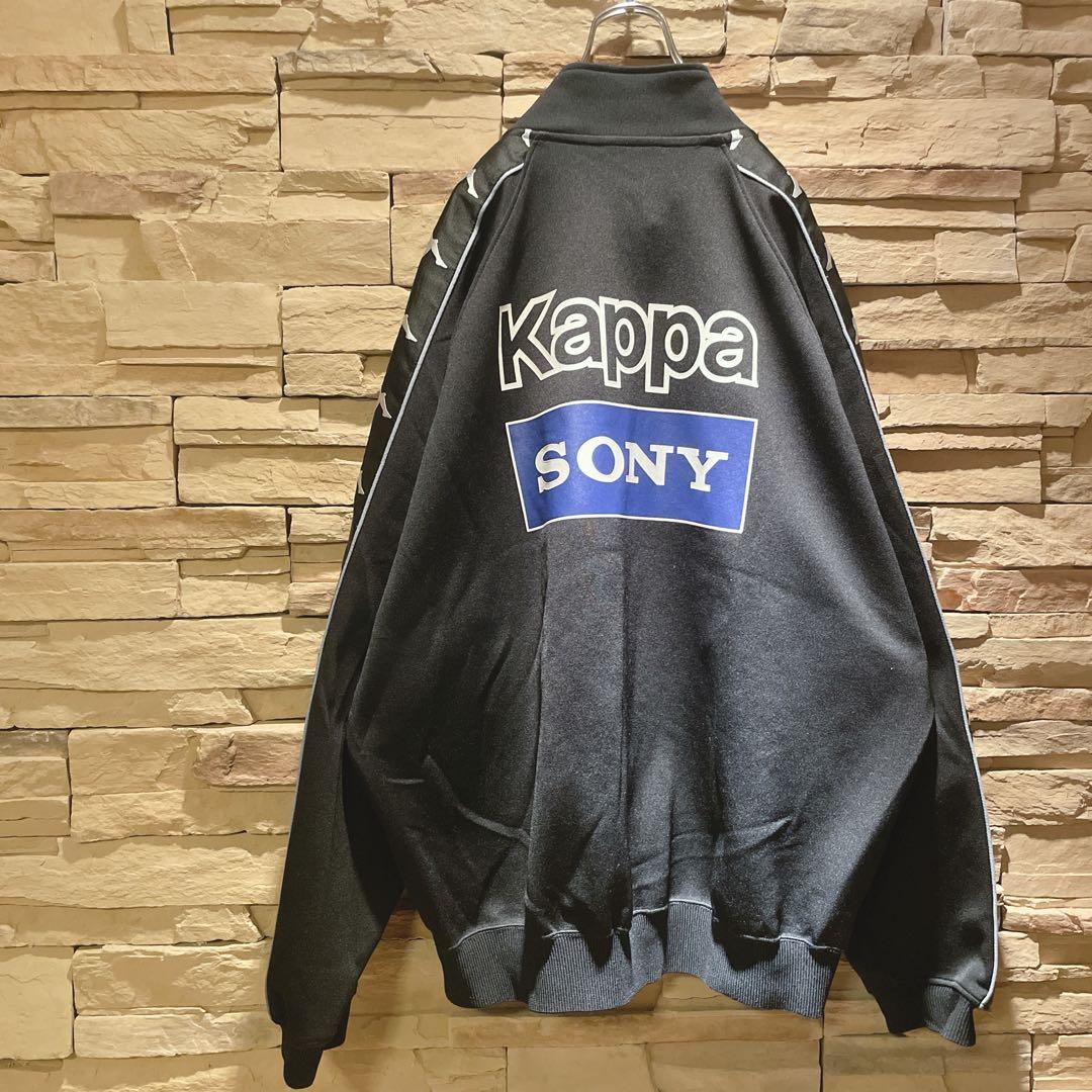 【希少モデル】90s'/KAPPA×ユベントスSONYロゴ/セットアップ/XO
