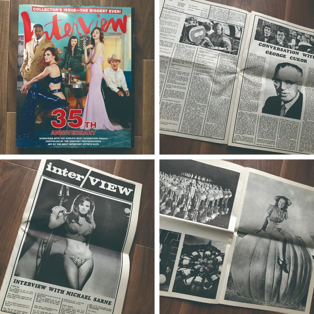 【2004年・激レア】アンディ・ウォーホルインタビュー 35周年号＆第1号復刻版