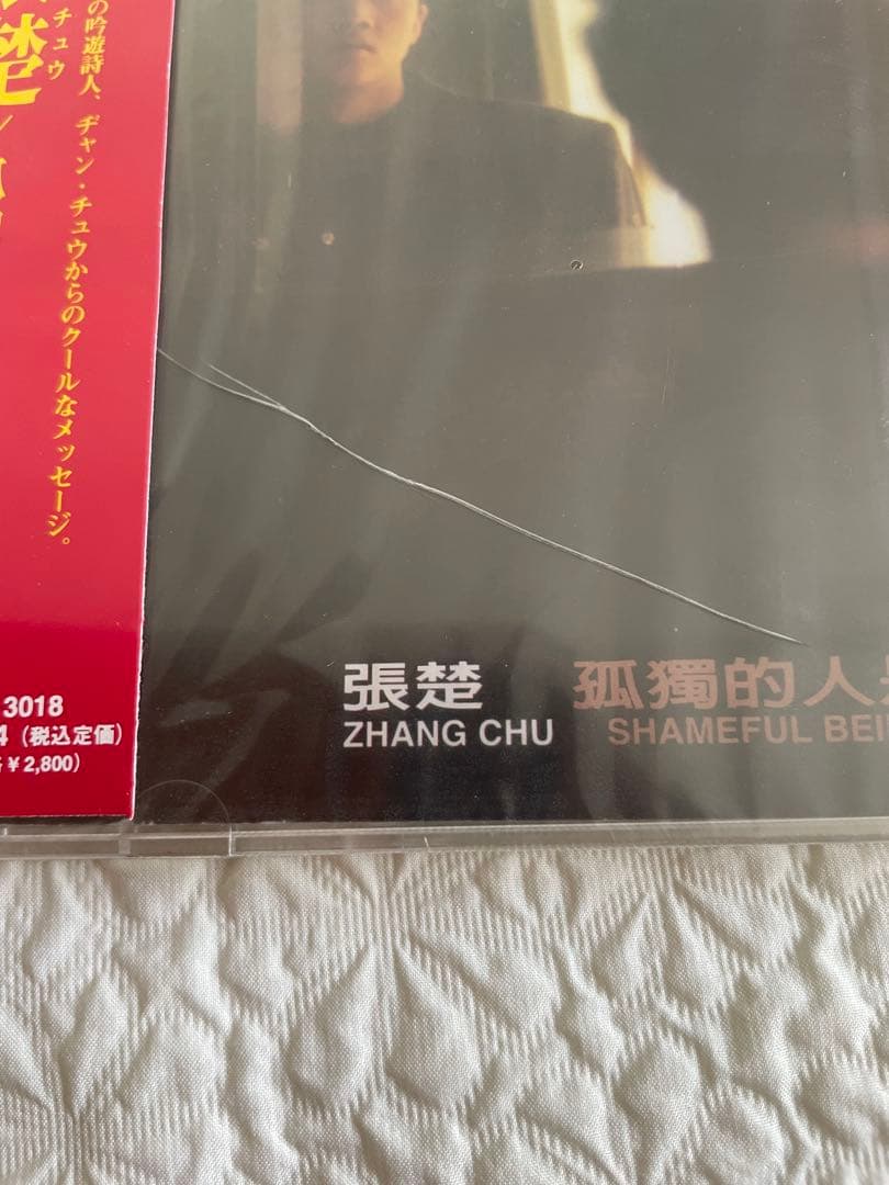 中国ロック張楚ヂャン•チュウ「孤獨的人是可恥的/孤独な奴は恥を知れ」日本盤未開封