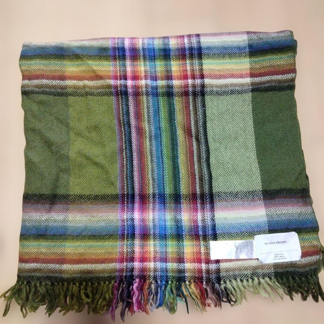 イノウエブラザーズ 100%アルパカ 大判ストール