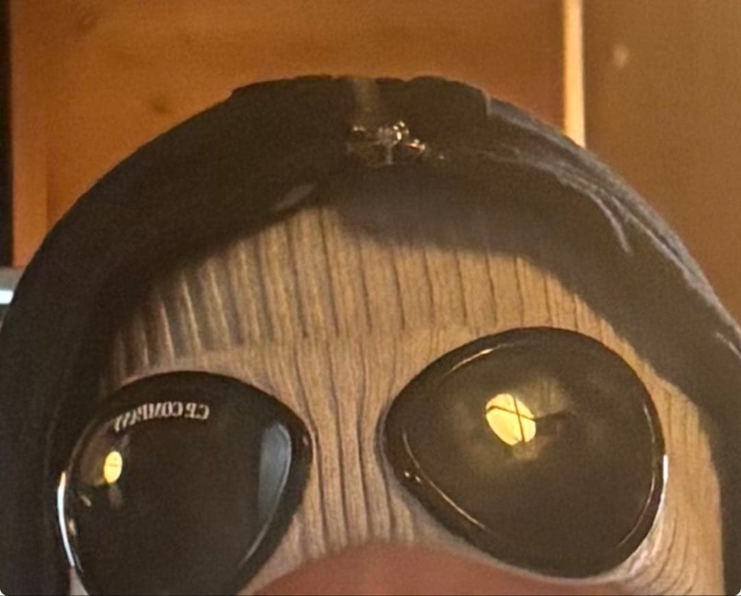 C.P. COMPANY ゴーグル付きニット帽 グレー