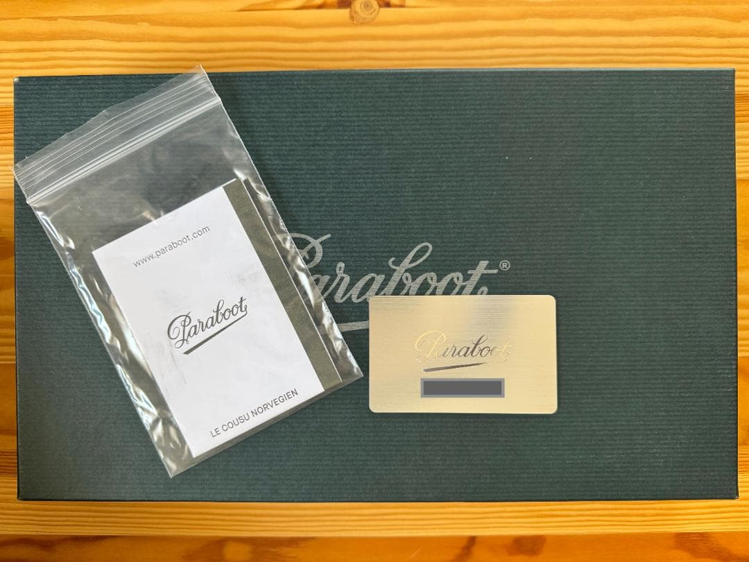 A*l様 パラブーツ シャンボード 黒 8 CHAMBORD 未使用 国内正規品