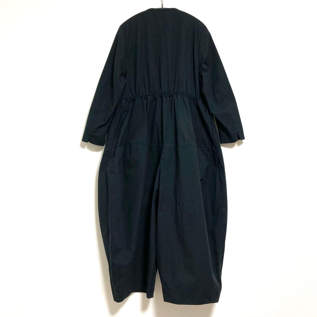 TENNE HANDCRAFTED MODERN　オールインワン　綿　絹　黒